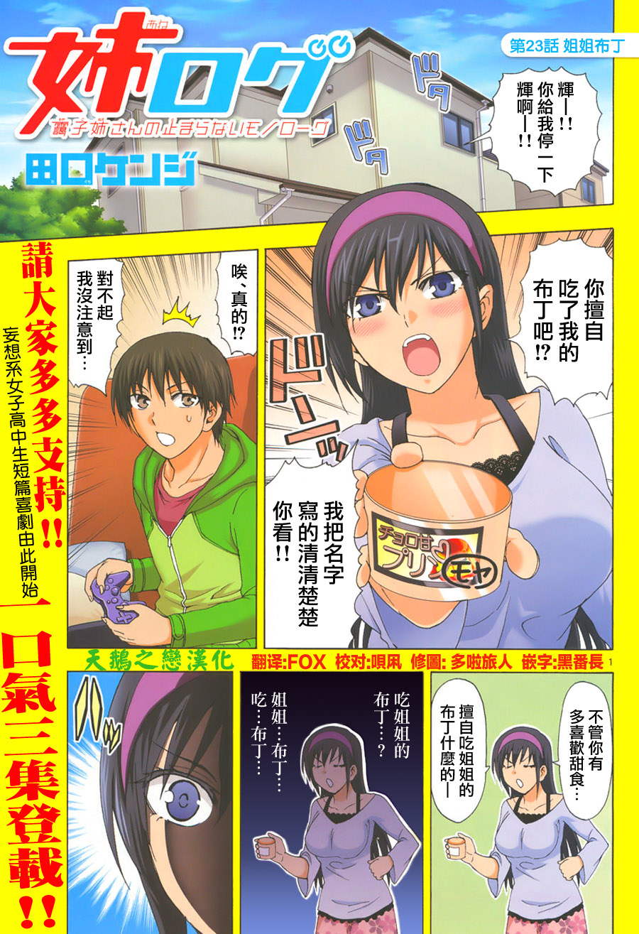 《姐姐的妄想日记》第23话 姐姐布丁 第1页