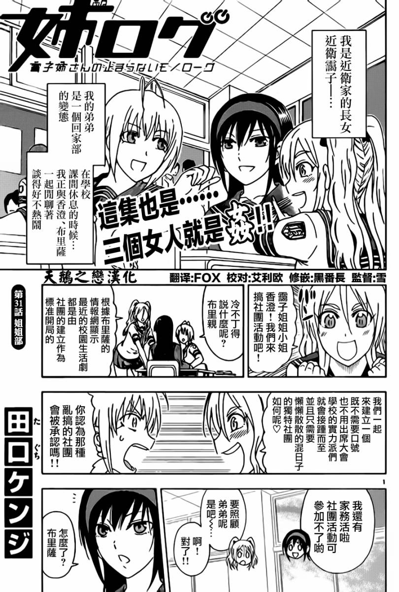 《姐姐的妄想日记》第31话 姐姐部 第1页