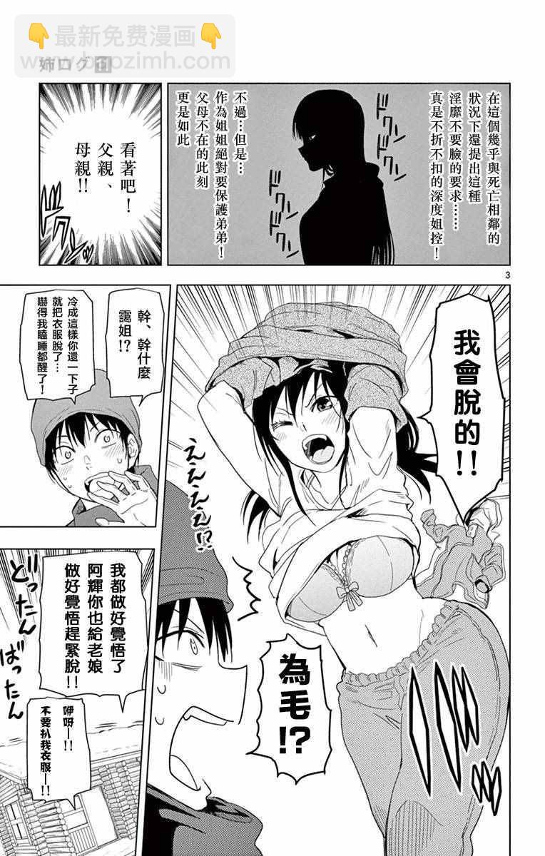 《姐姐的妄想日记》第276话 姐姐与遇难 第3页