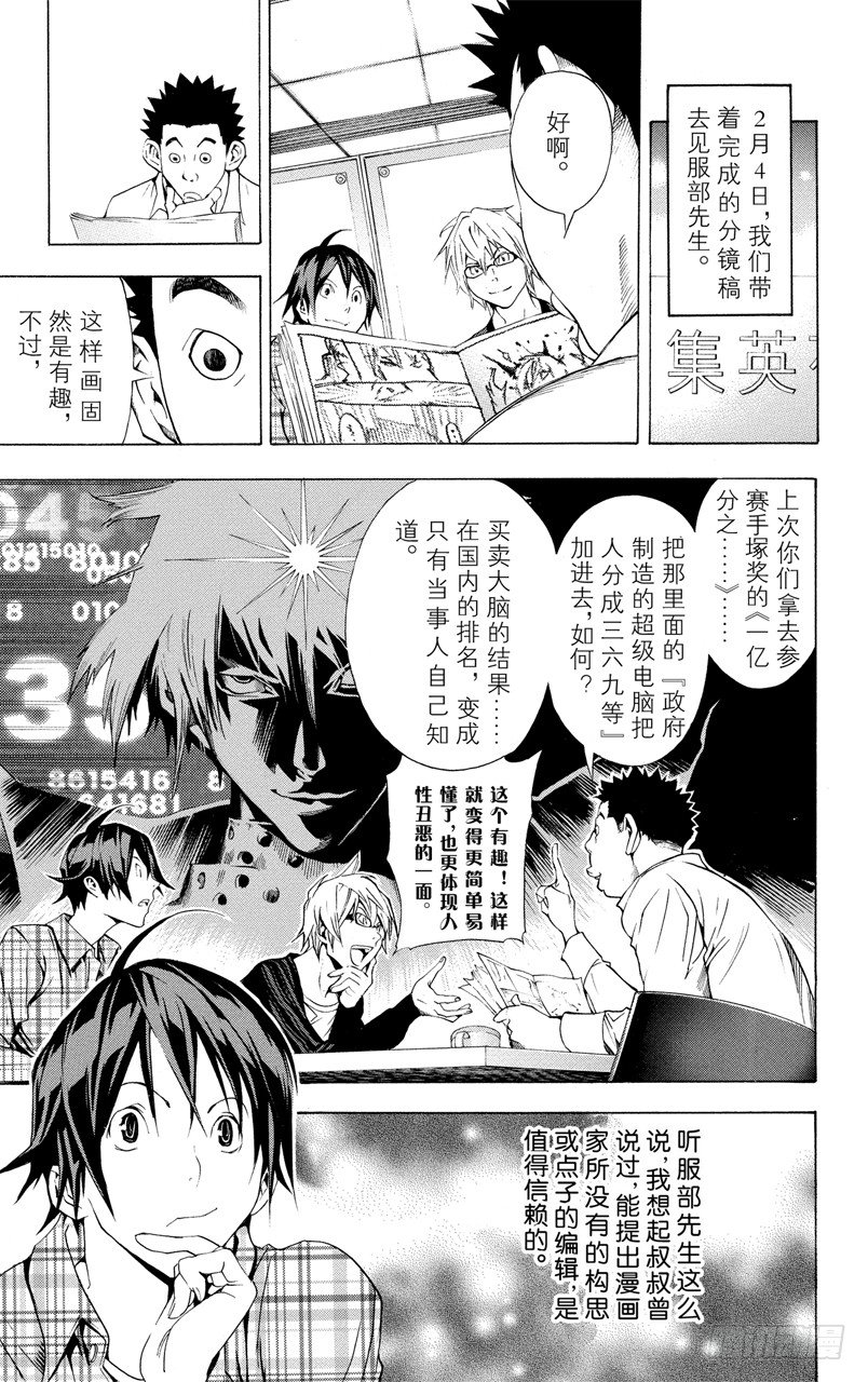 《爆漫王。》第13话 巧克力与赤丸 第17页