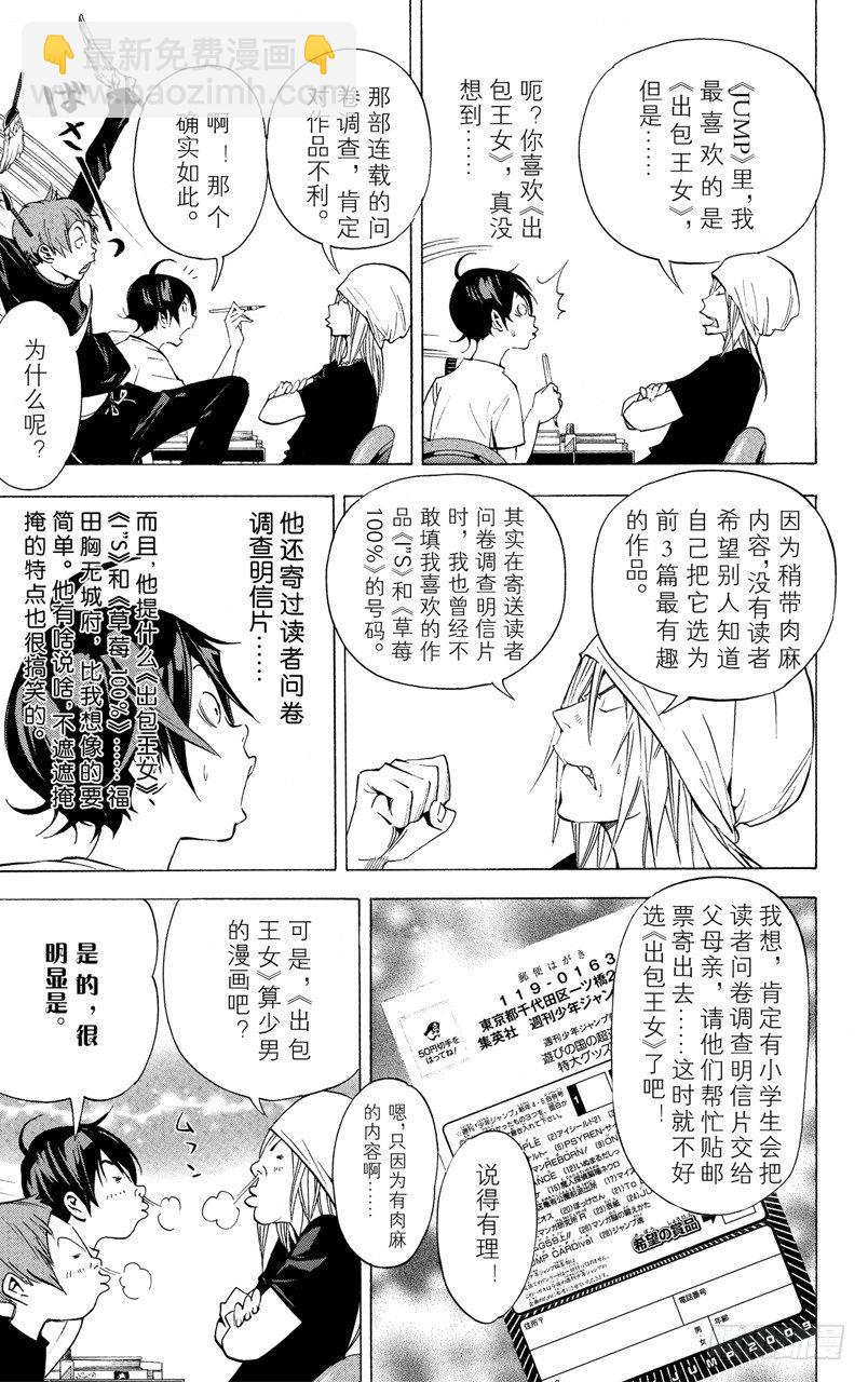 《爆漫王。》第24话 笔记与角色 第7页