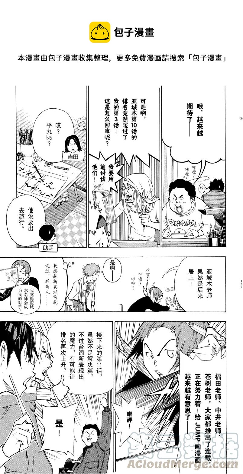 《爆漫王。》第42话 搞笑与台词 第19页