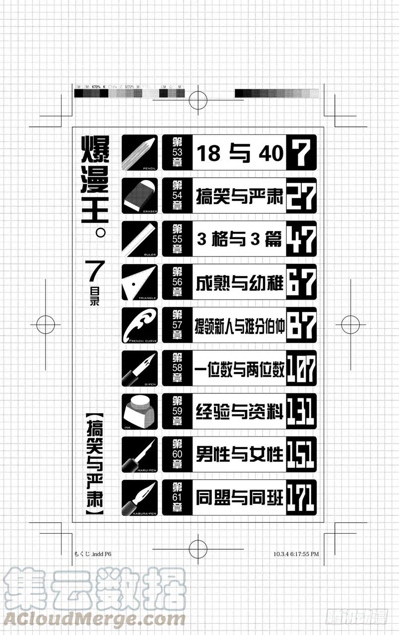 《爆漫王。》第53话 18与40 第7页