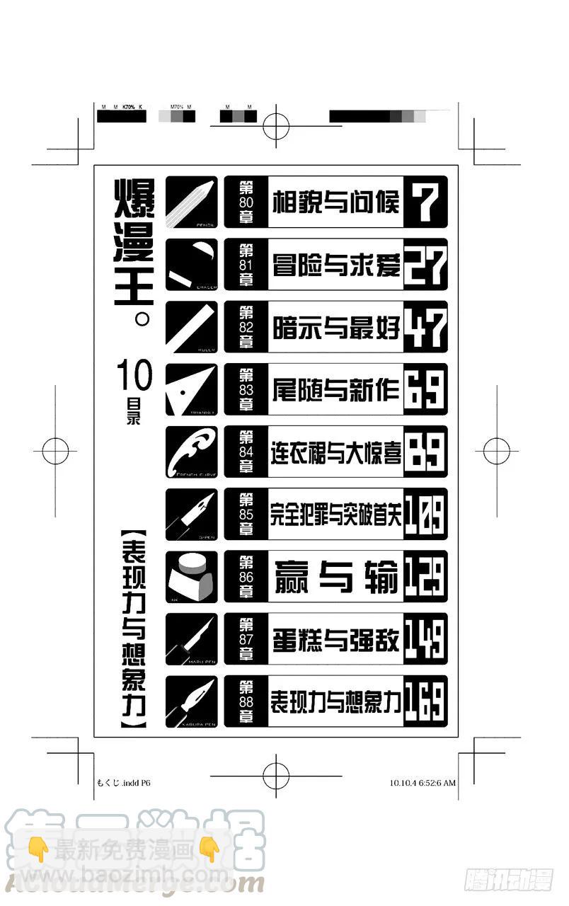 《爆漫王。》第80话 相貌与问候 第7页
