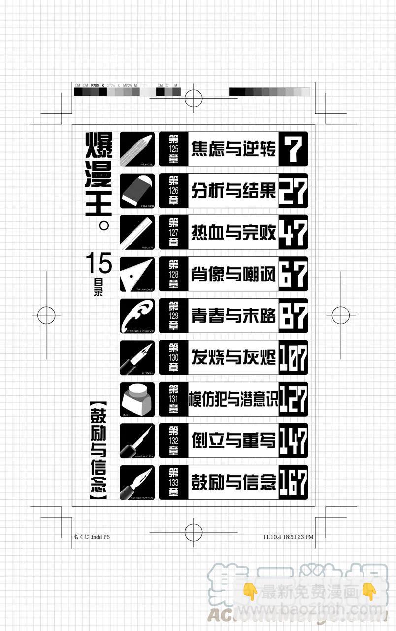 《爆漫王。》第125话 焦虑与逆转 第7页