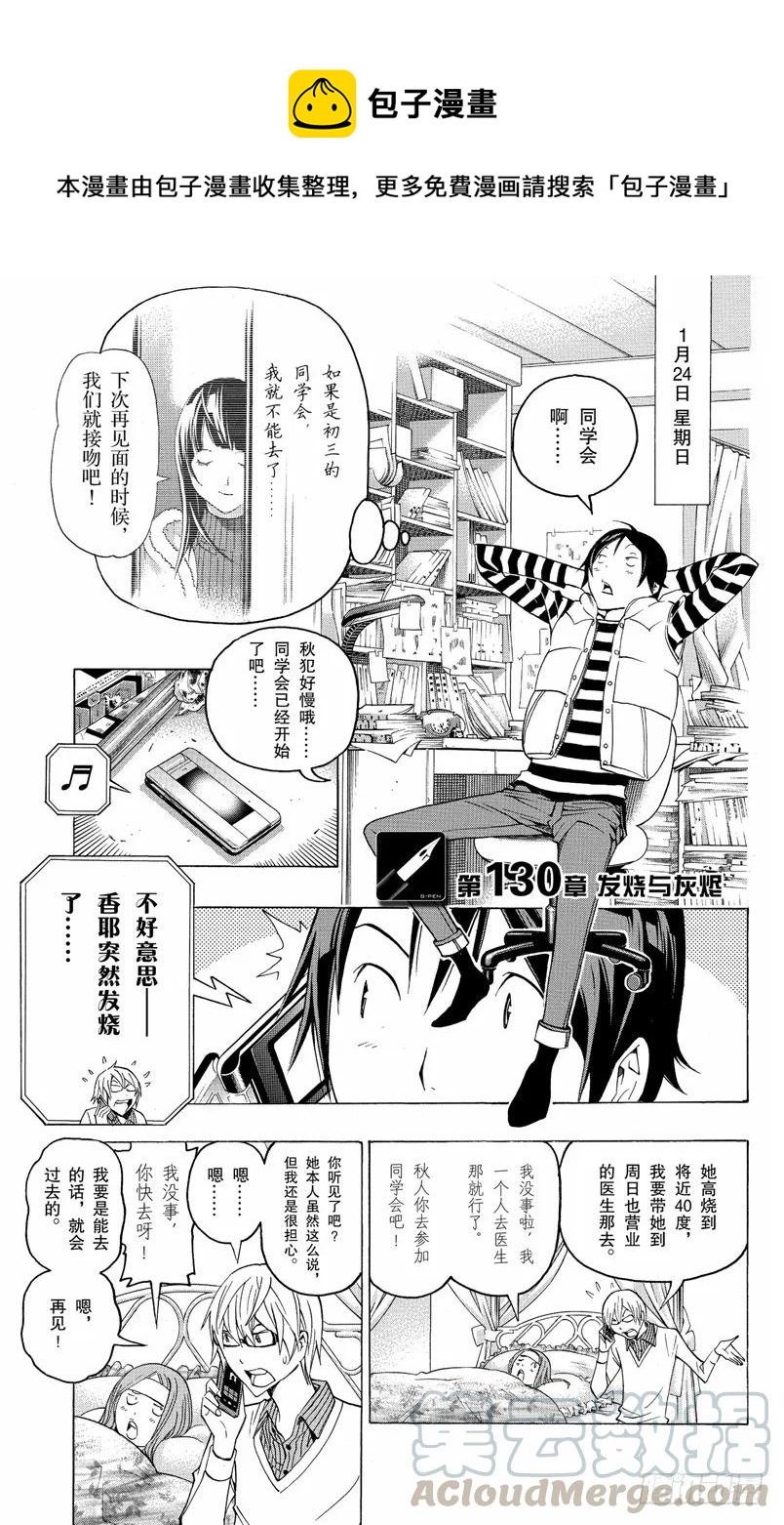 《爆漫王。》第130话 发烧与灰烬 第1页