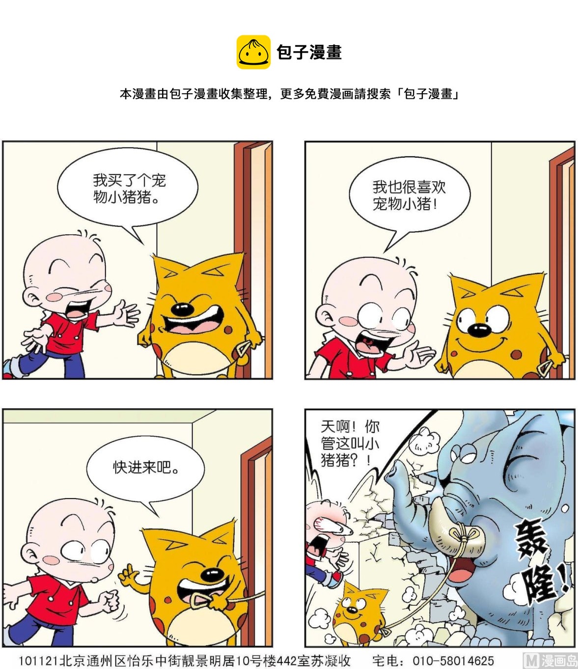 《奇奇娃与蛋蛋猫》第211话 第1页