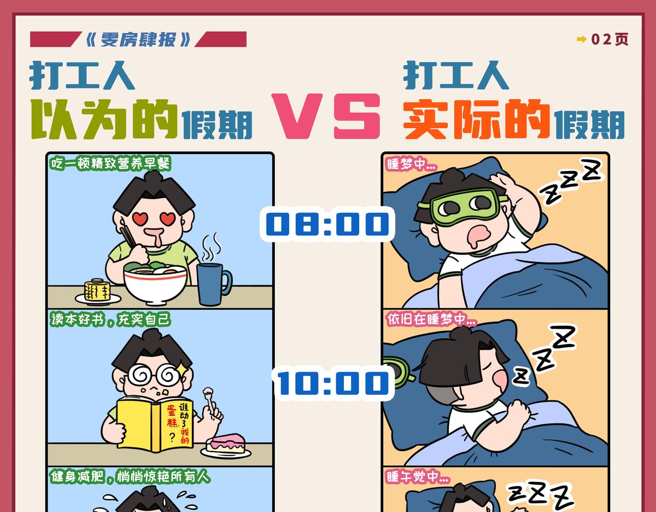 《拜托了我滴佛》11-12期.打工人的假期生活大曝光！ 第3页