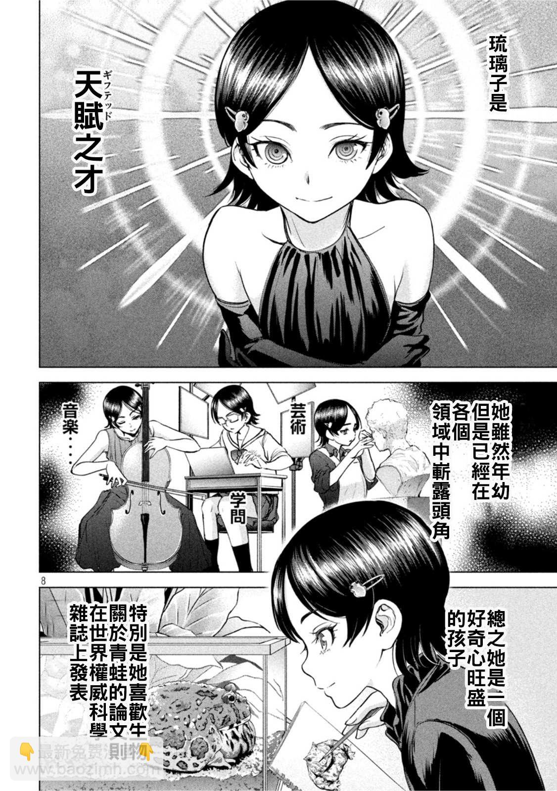 《Satanophany》第207话 瑠璃子 第8页