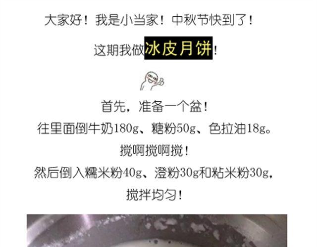 《毁灭宇宙》冰皮月饼 第1页