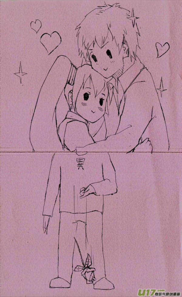 《菊叔5岁画》菊叔被发卡 第2页