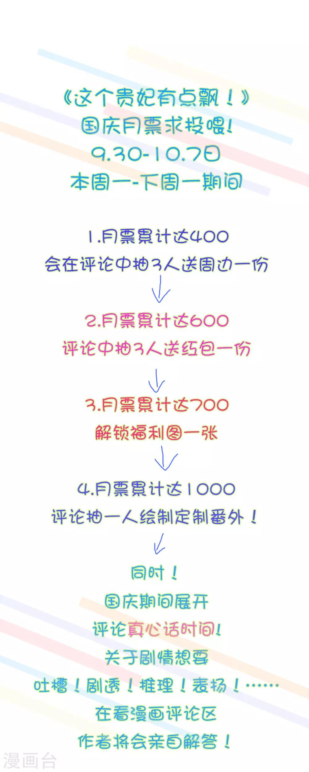 《这个贵妃有点飘》国庆活动 点击就送和剧透热线 第1页
