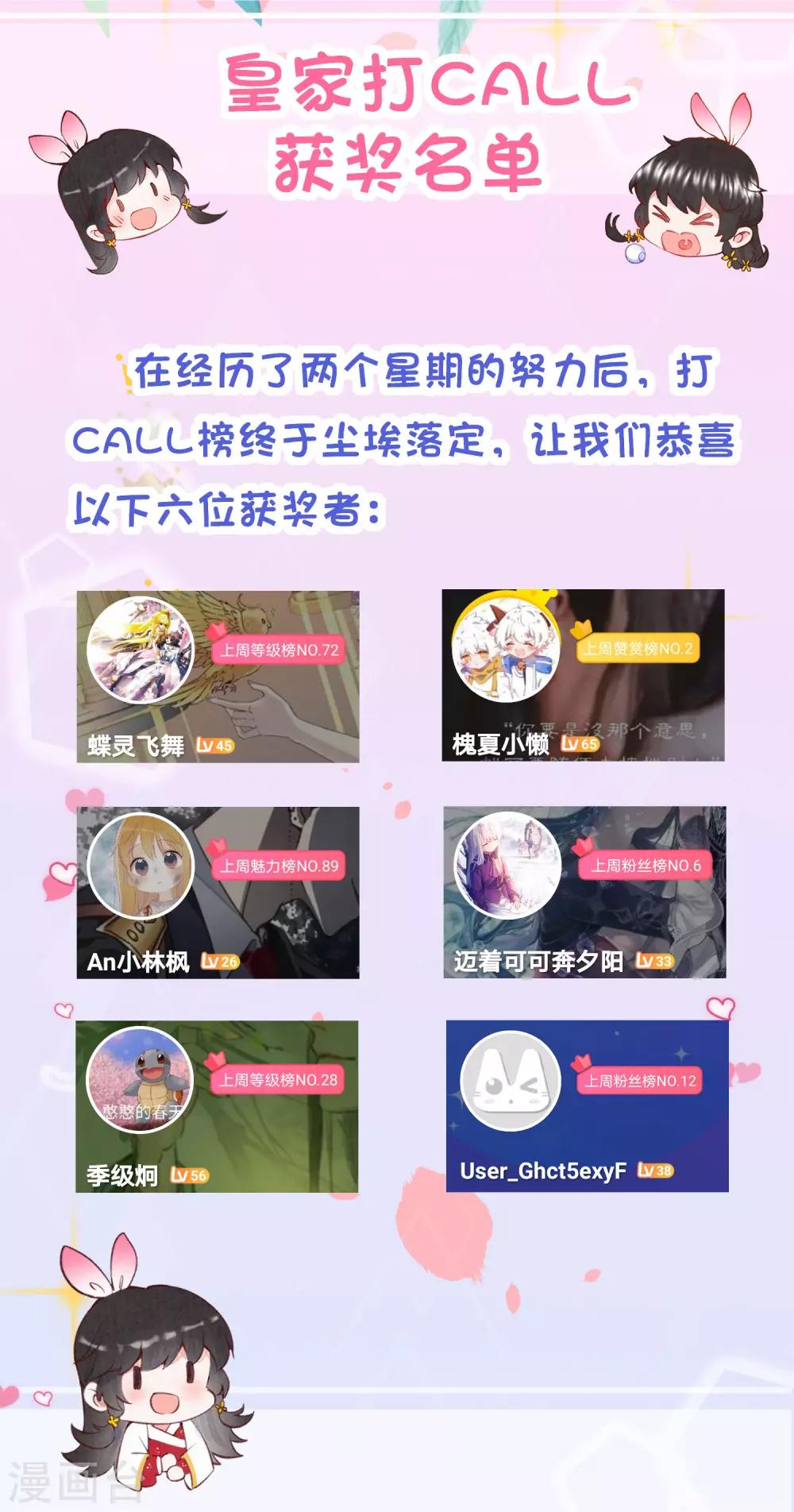 《皇家媳妇的生存手册》皇家打CALL获奖名单 第2页