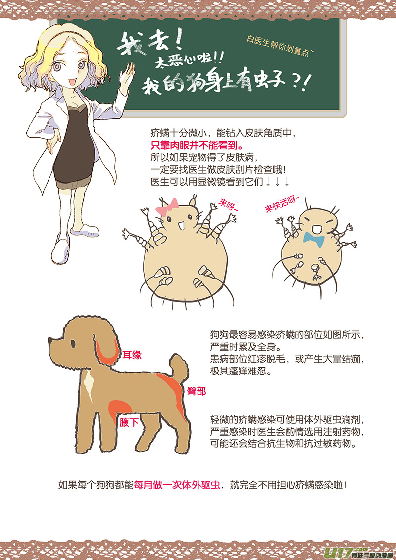 《百足宠物诊所》002 疥螨 第10页