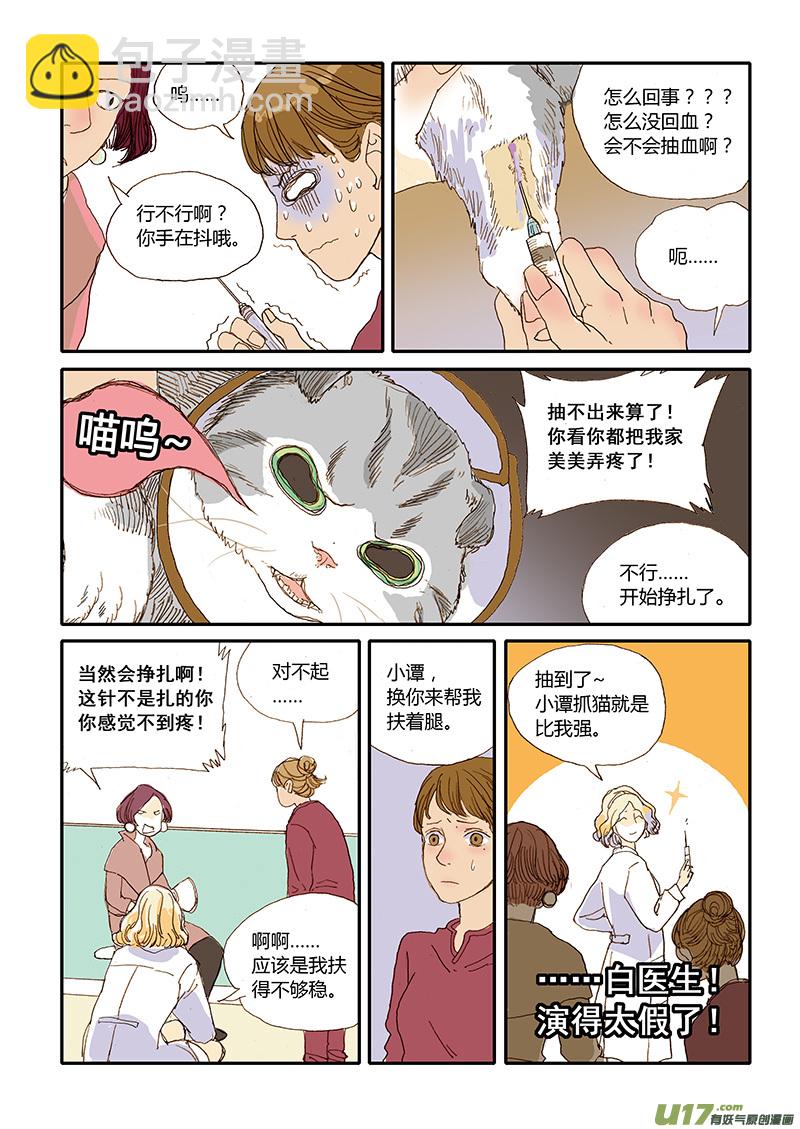 《百足宠物诊所》008 猫坠楼 第3页