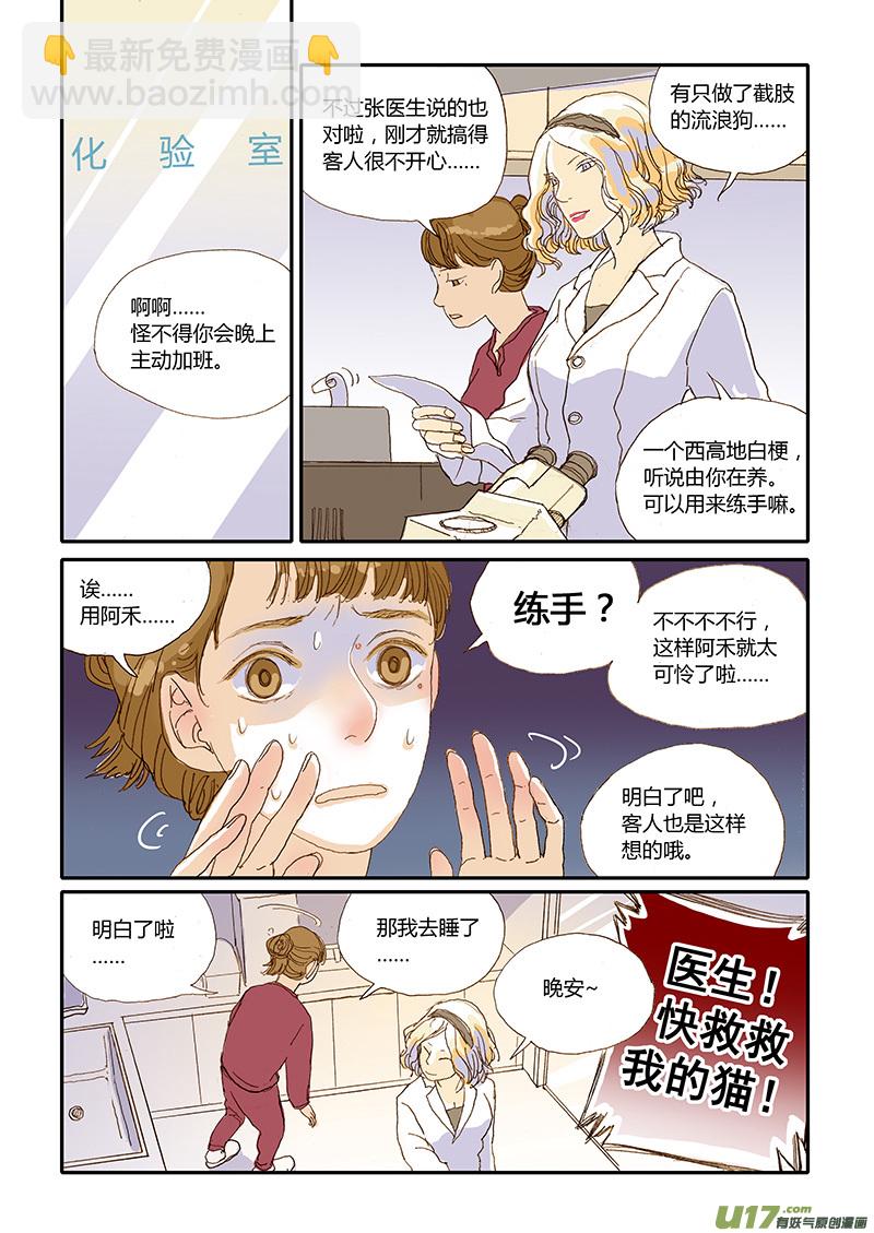 《百足宠物诊所》008 猫坠楼 第4页