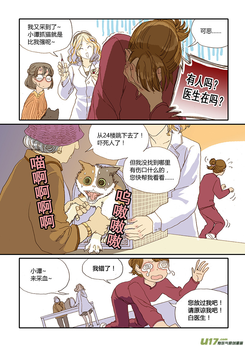 《百足宠物诊所》008 猫坠楼 第6页