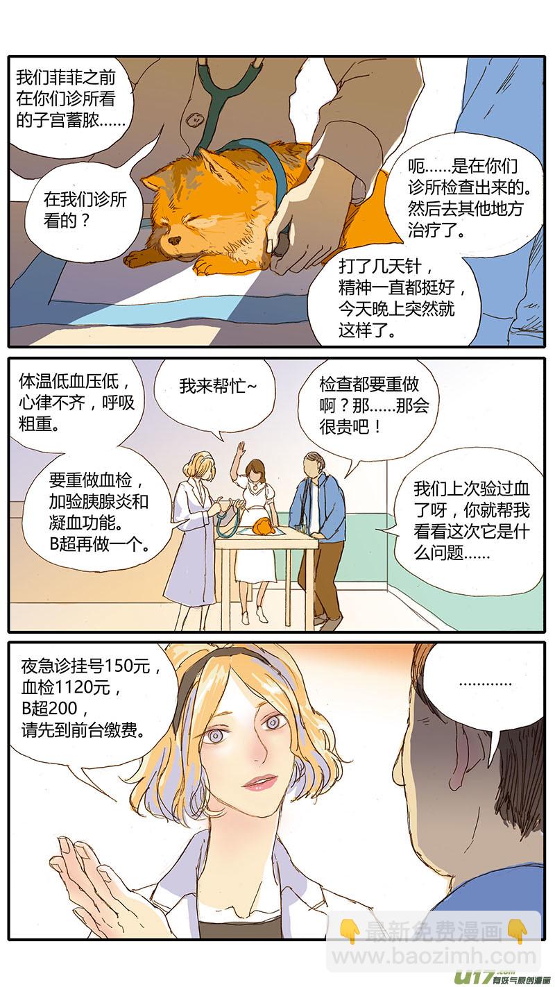 《百足宠物诊所》032 犭子宫蓄脓 第2页