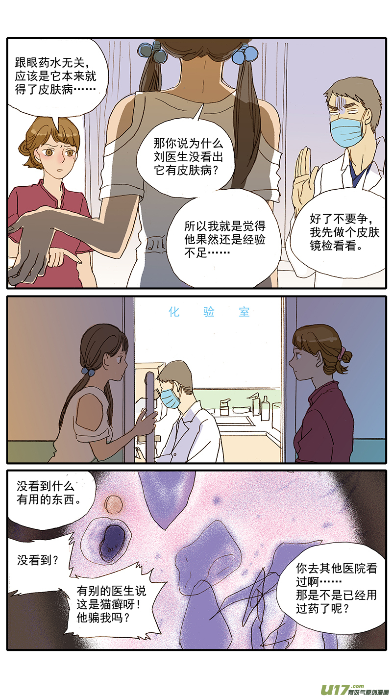 《百足宠物诊所》061 犭小孢子菌（猫癣） 第5页
