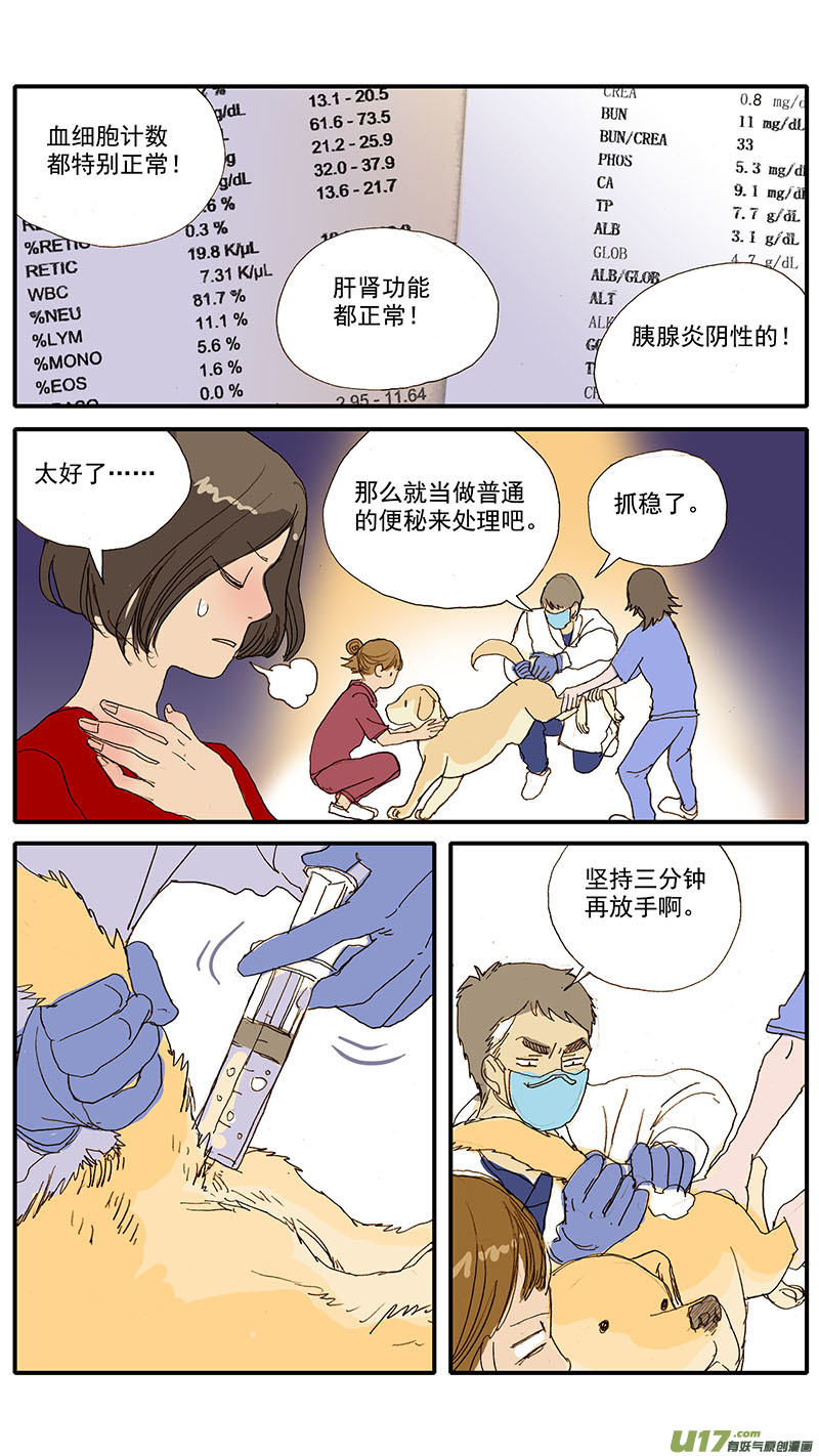 《百足宠物诊所》077 犭消化道异物（食物包装） 第7页