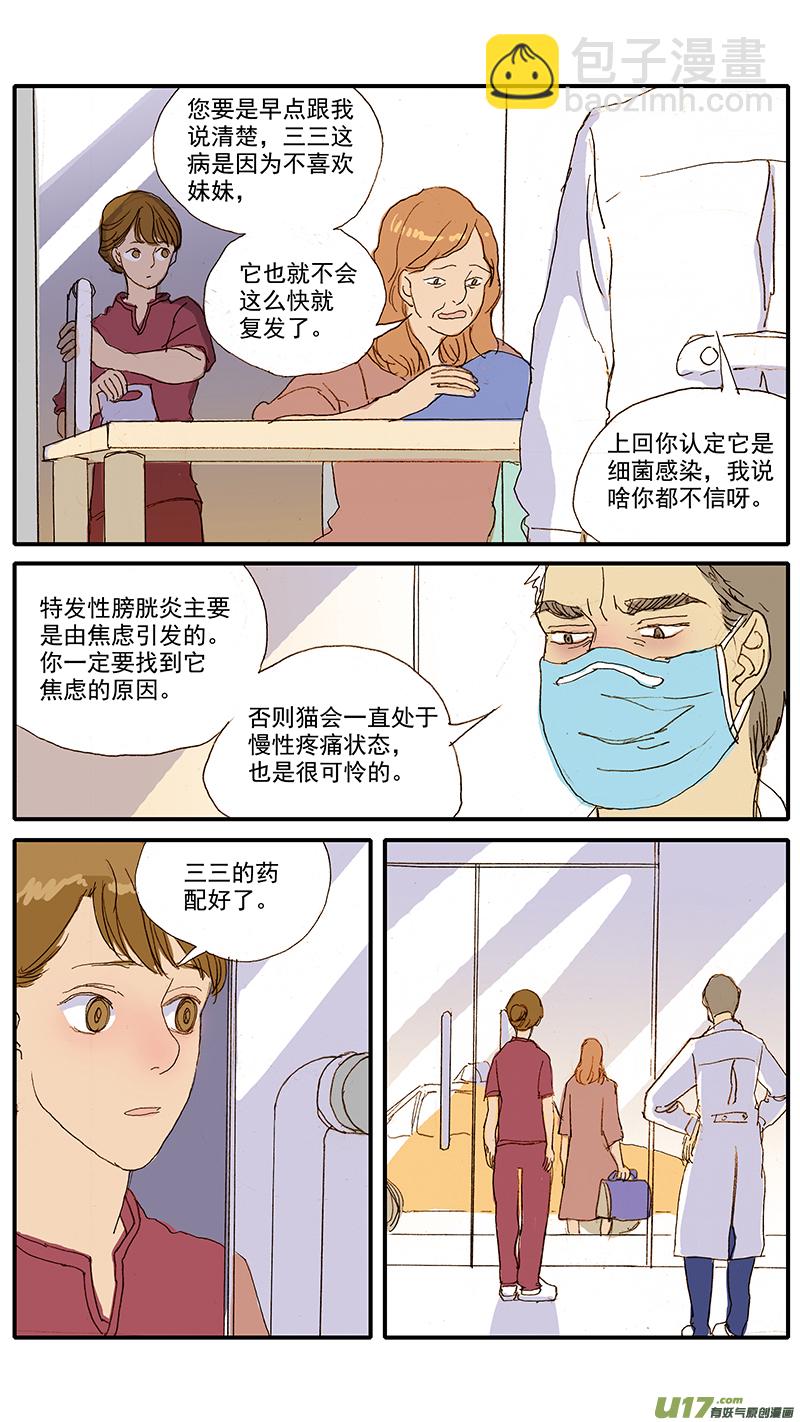 《百足宠物诊所》078 猫特发性膀胱炎 第8页