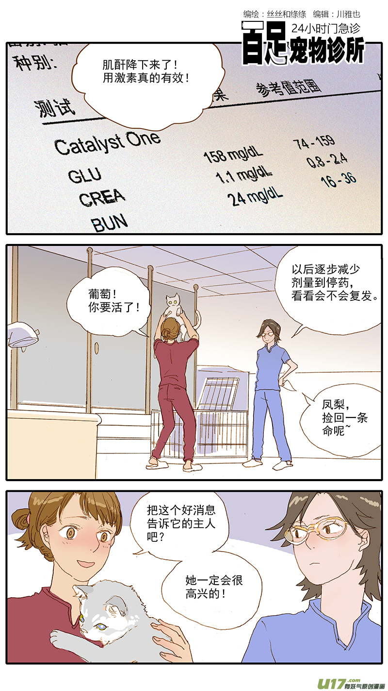 《百足宠物诊所》113 肠道嵌顿 第1页