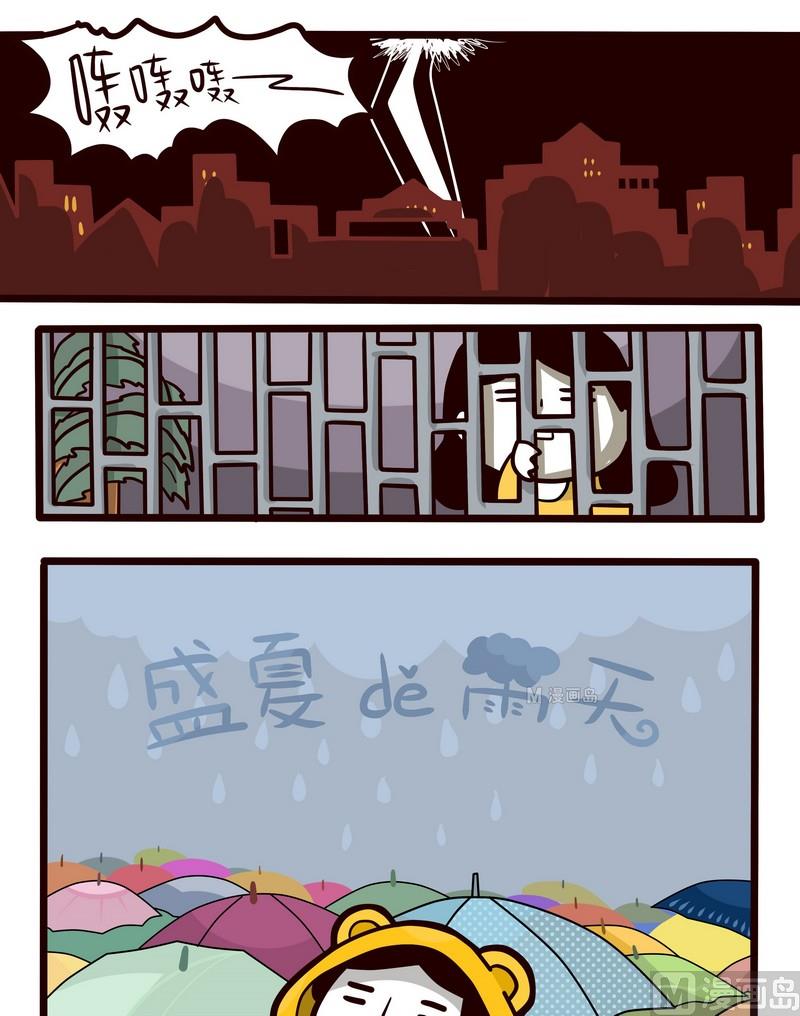 《忧郁日记》第41话 盛夏的雨天 第1页