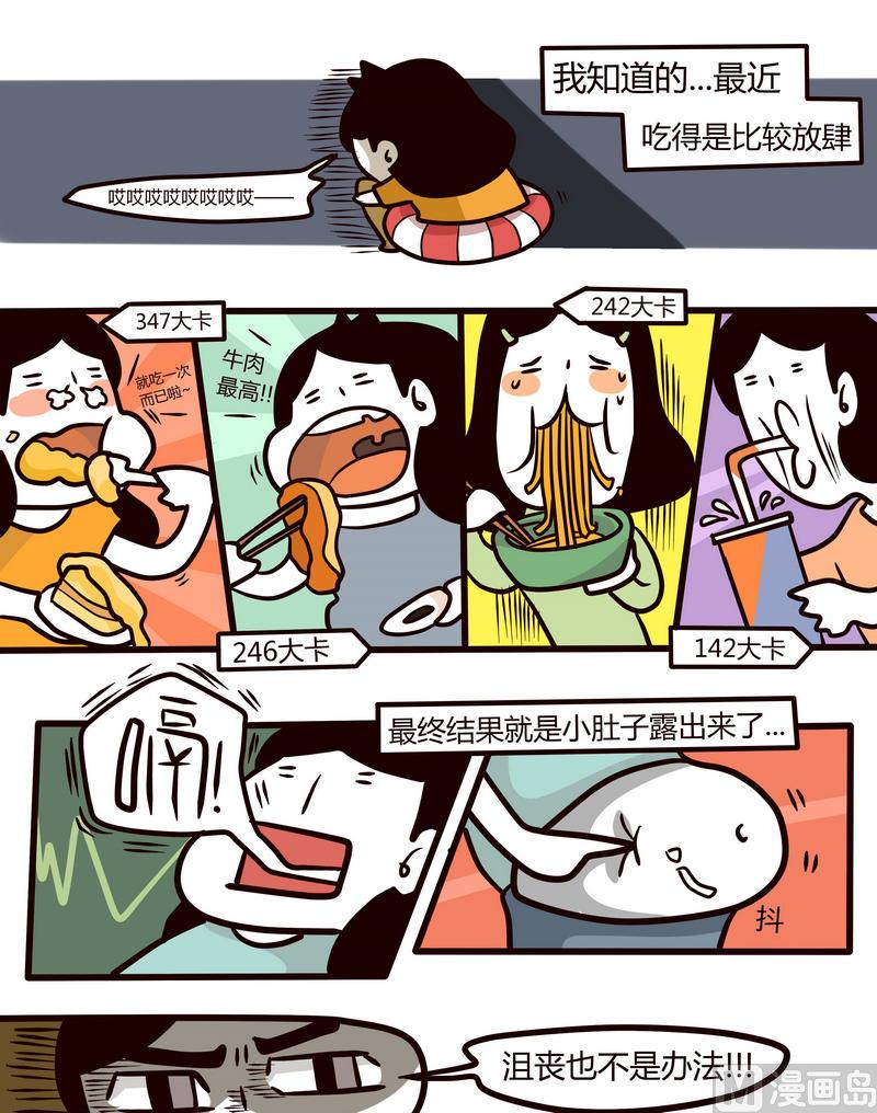 《忧郁日记》第77话 减肥这件小事 第4页