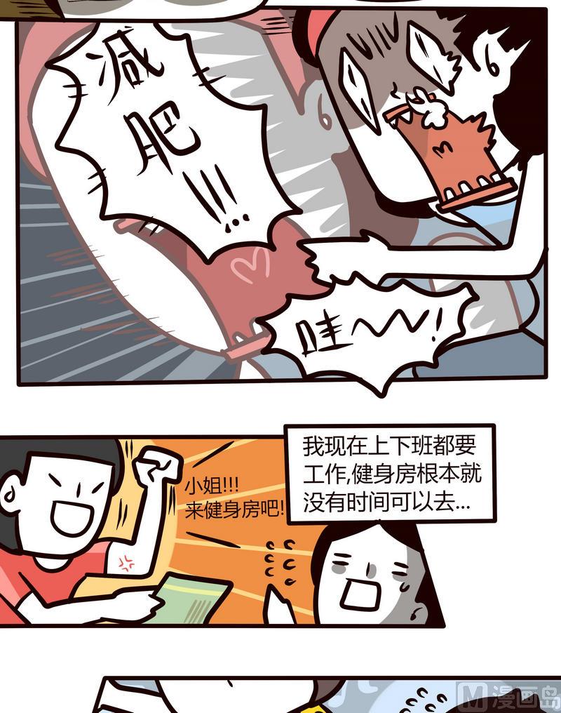 《忧郁日记》第77话 减肥这件小事 第5页