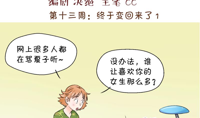 《变成男神怎么办》第25话 终于变回来了 1 第2页