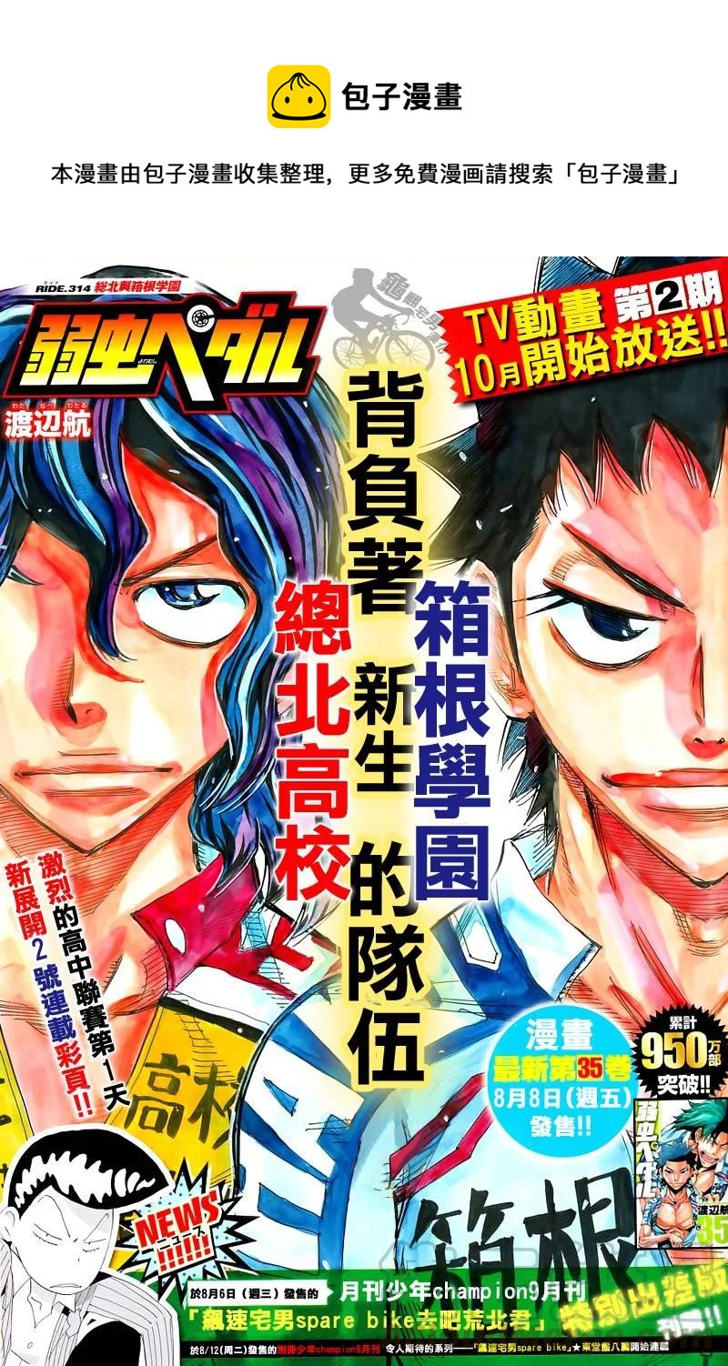 《飙速宅男【BILI】》314 总北与箱根学园 第1页