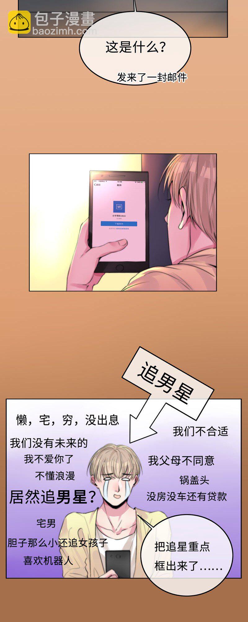 《变态迷弟俏偶像》001 机器人偶像库伦 第12页