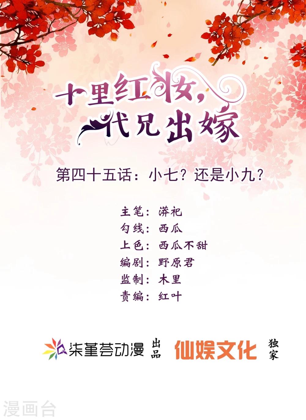 《十里红妆，代兄出嫁》第45话 小七？还是小九？ 第1页