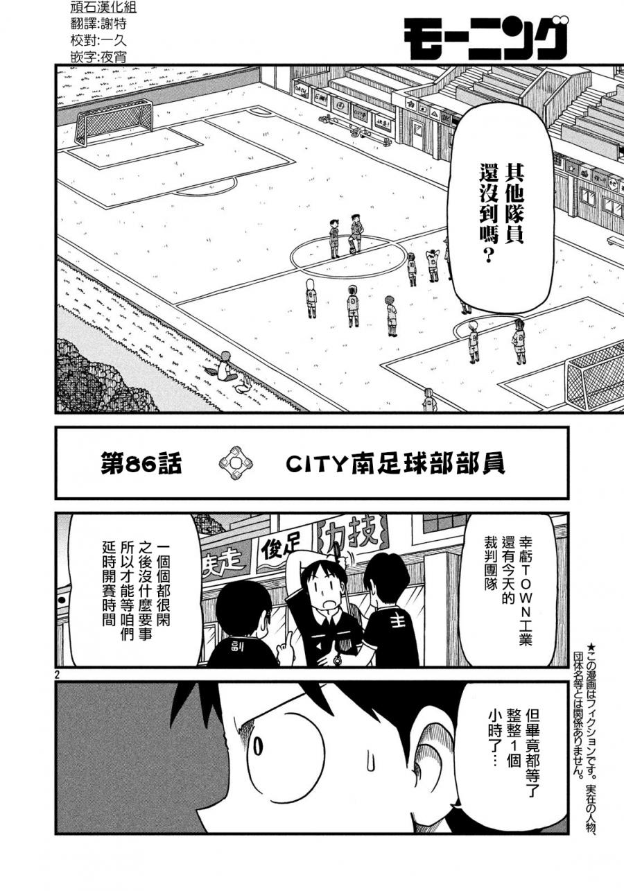 《city》第86话 CLTY南足球部部员 第2页