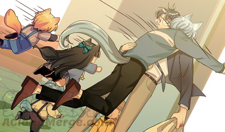 《老师，狼来啦！》这个阿笑人缘还挺好 第25页