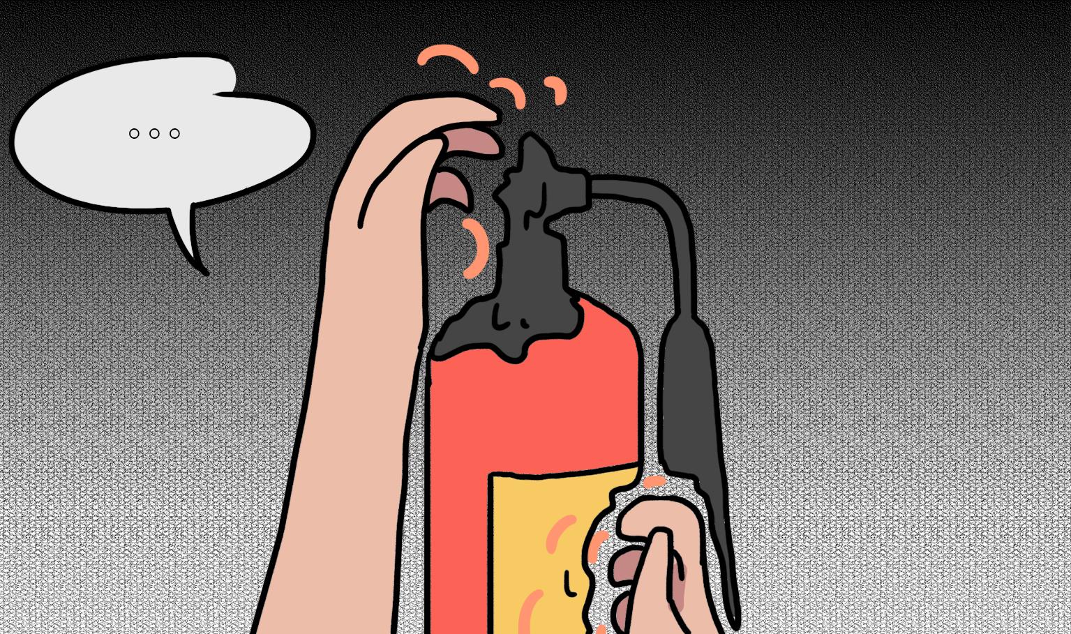 《今天的噗噗镇》第92话 灭火器 第5页