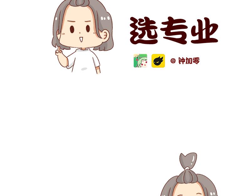 《加零的漫画日记》高考后选专业很重要 第2页