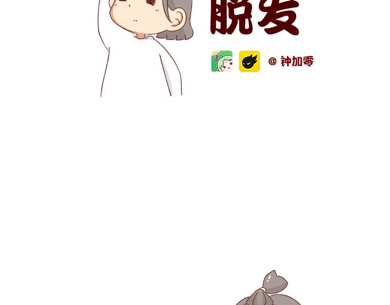 《加零的漫画日记》掉发问题 第2页