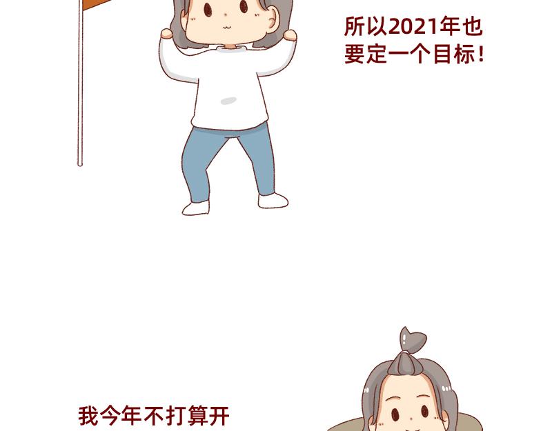 《加零的漫画日记》2021年的目标 第4页