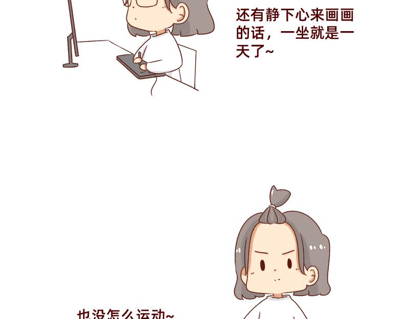 《加零的漫画日记》发胖的借口 第19页
