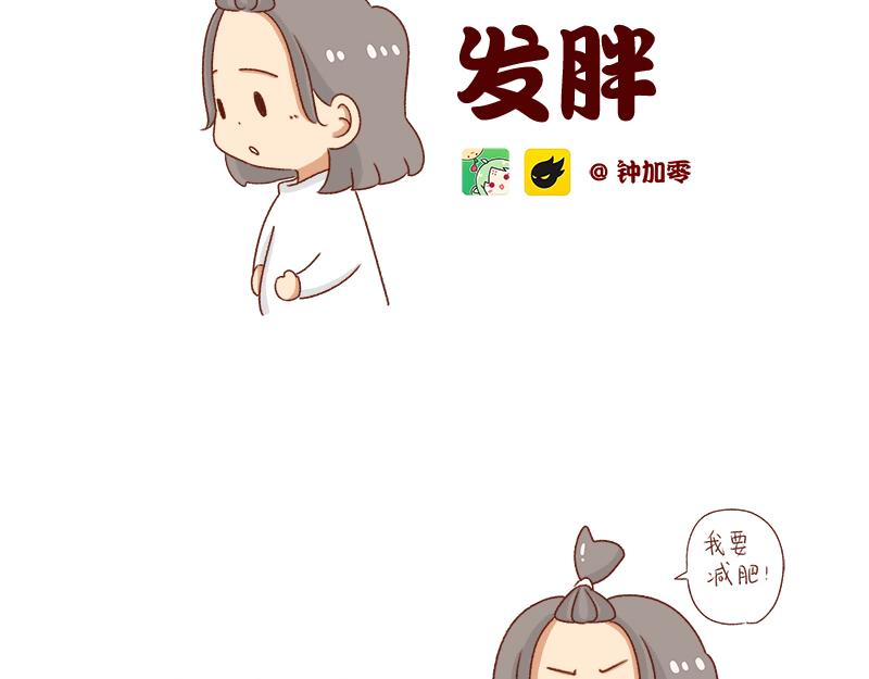《加零的漫画日记》发胖的借口 第2页