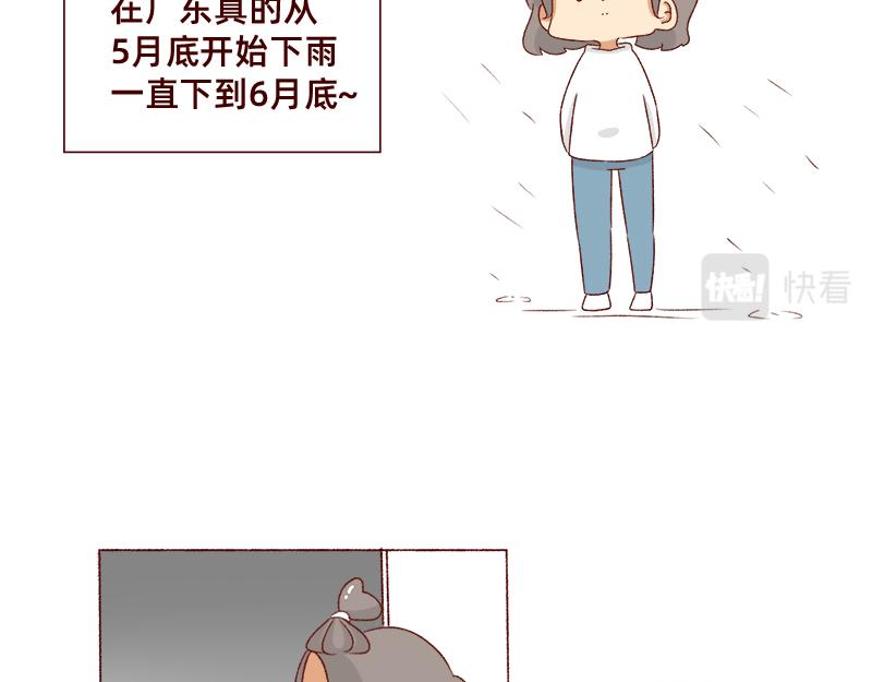 《加零的漫画日记》不知道为什么这么多雨下 第3页