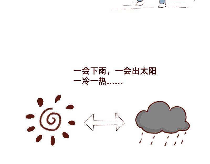 《加零的漫画日记》不知道为什么这么多雨下 第9页