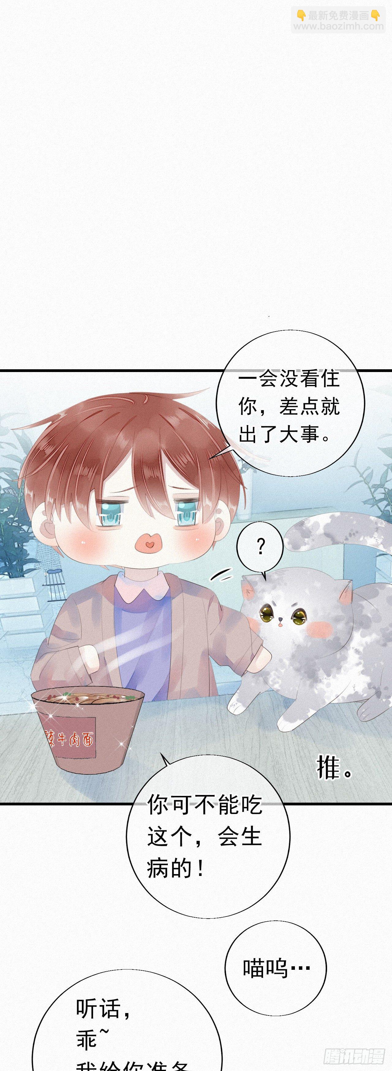 《我捡的流浪猫变成人了？》20.这小猫还有两幅面孔呢！ 第2页