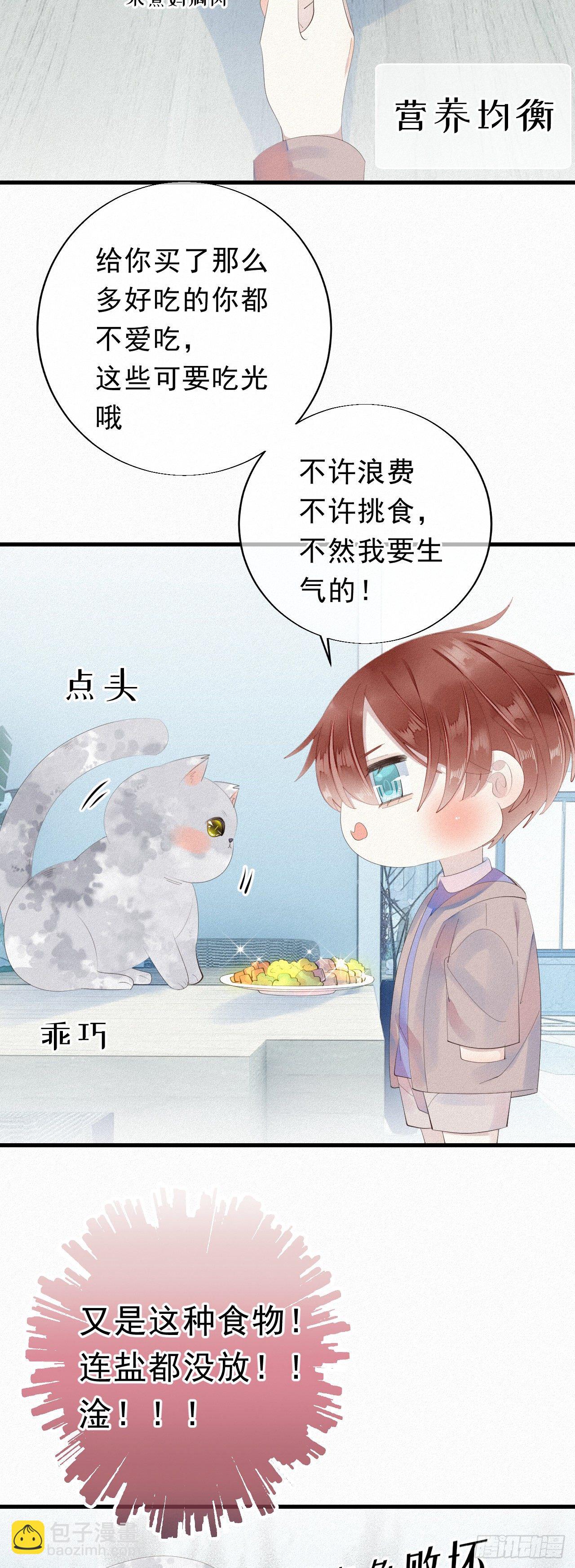 《我捡的流浪猫变成人了？》20.这小猫还有两幅面孔呢！ 第4页