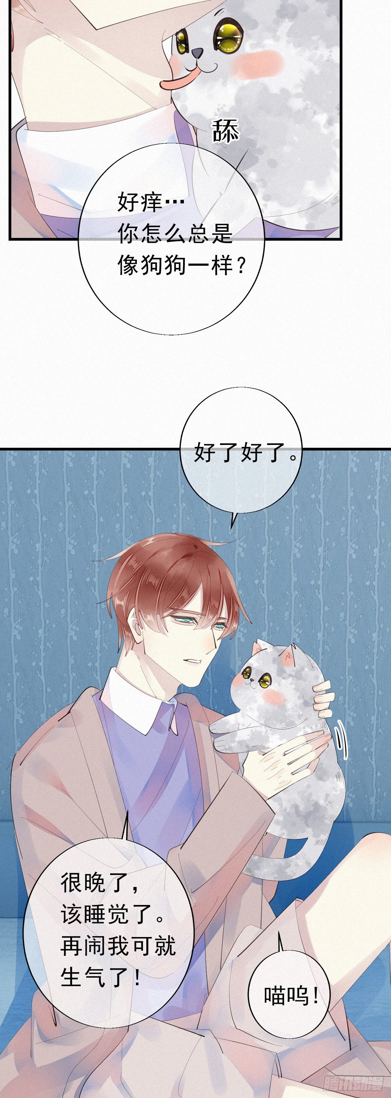 《我捡的流浪猫变成人了？》24.逗猫 第25页