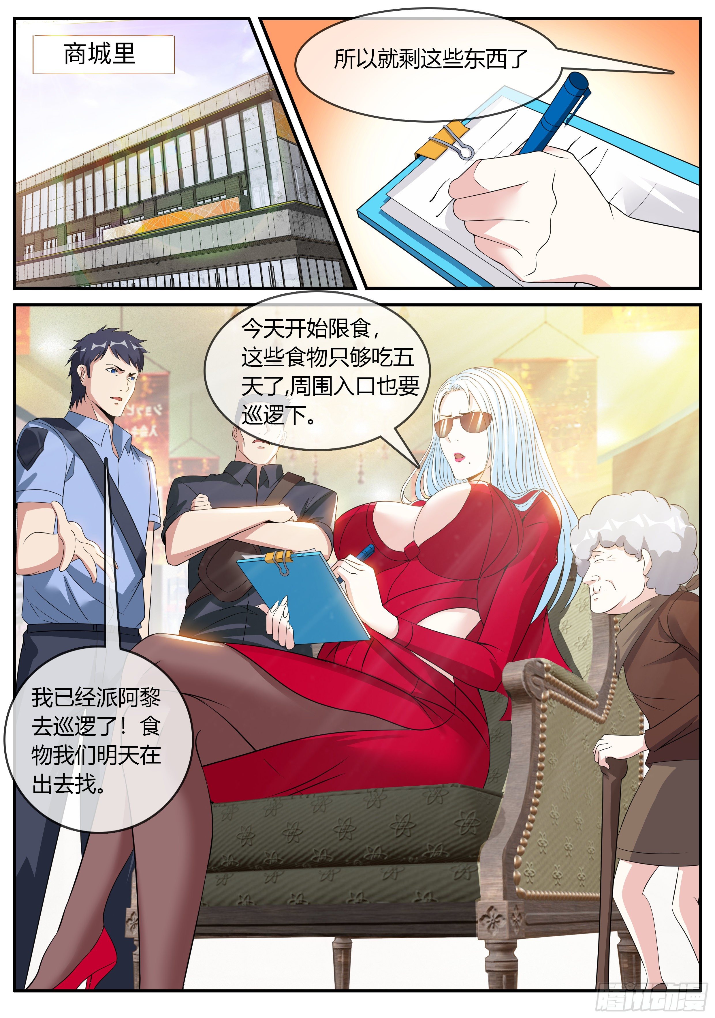 《我有一座末世地下城》张三的逆袭 第1页
