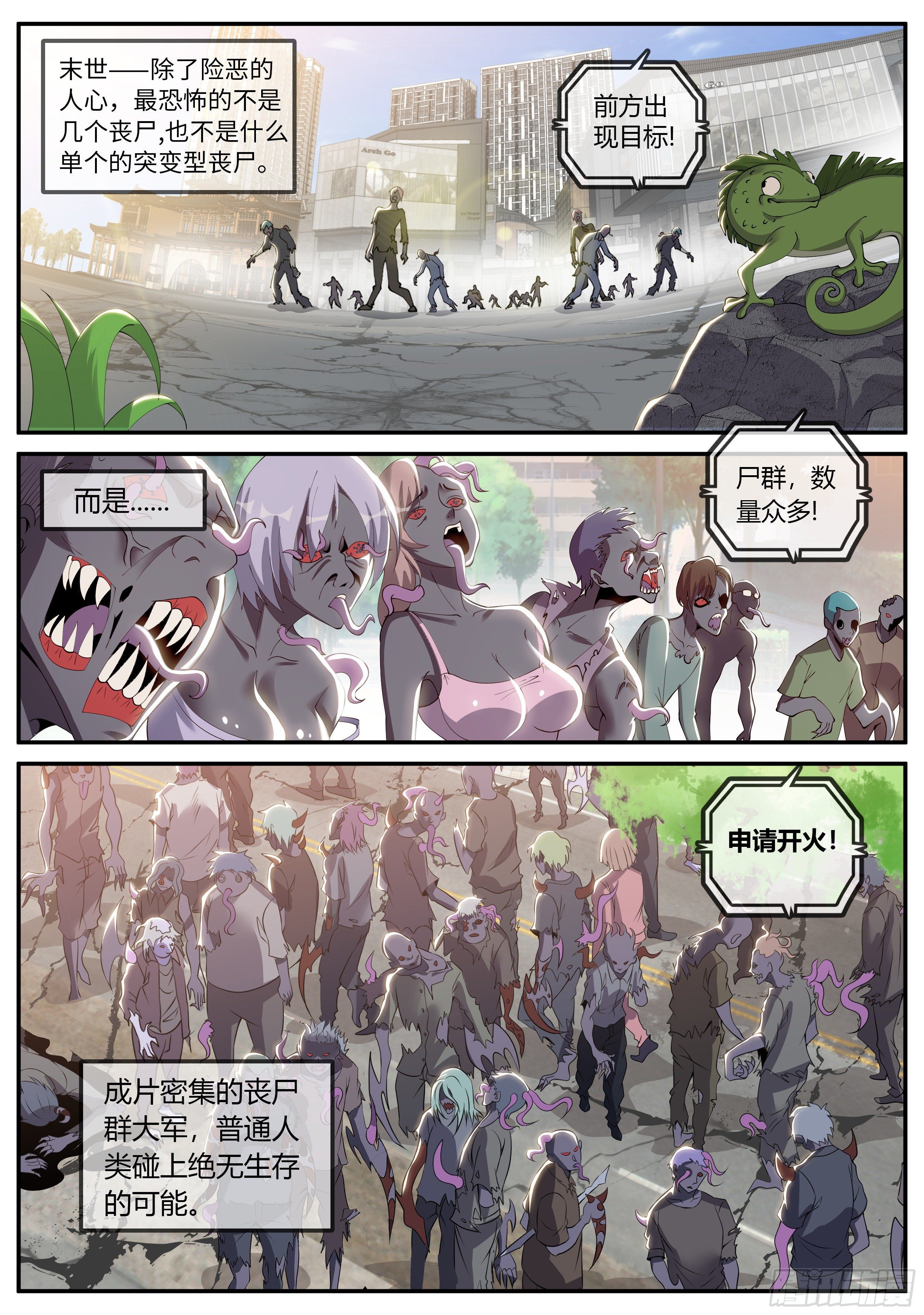《我有一座末世地下城》冲锋！ 第1页