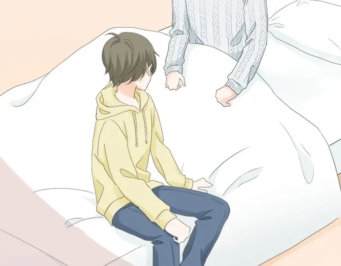 《不协调的恋爱》第71话 碰额头 第7页