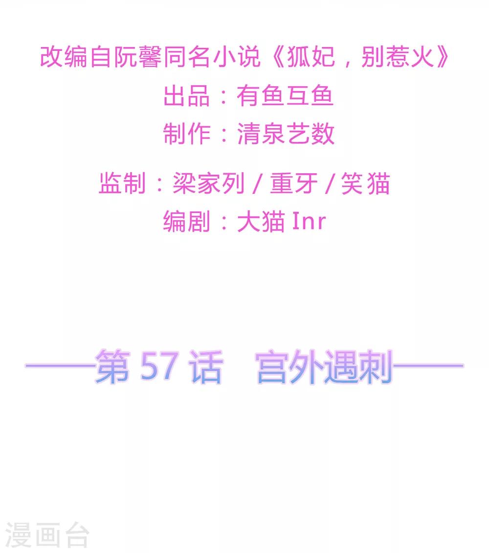 《狐妃,别惹我》第57话 宫外遇刺 第2页